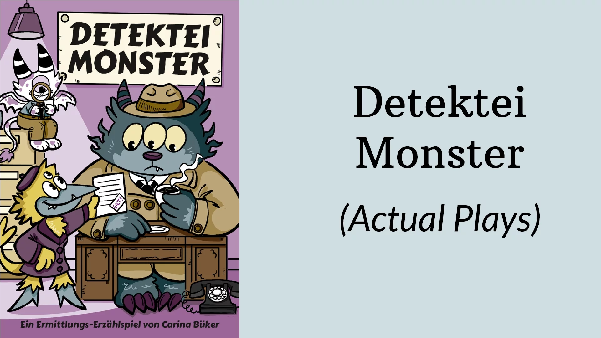 Detektei Monster (Actual Plays)