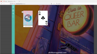 Screenshot der Spieltisch-Vorlage für Viva la QueerBar bei PlayingCards.io