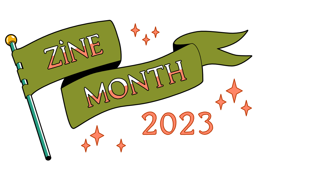 Logo des ZineMonth 2023